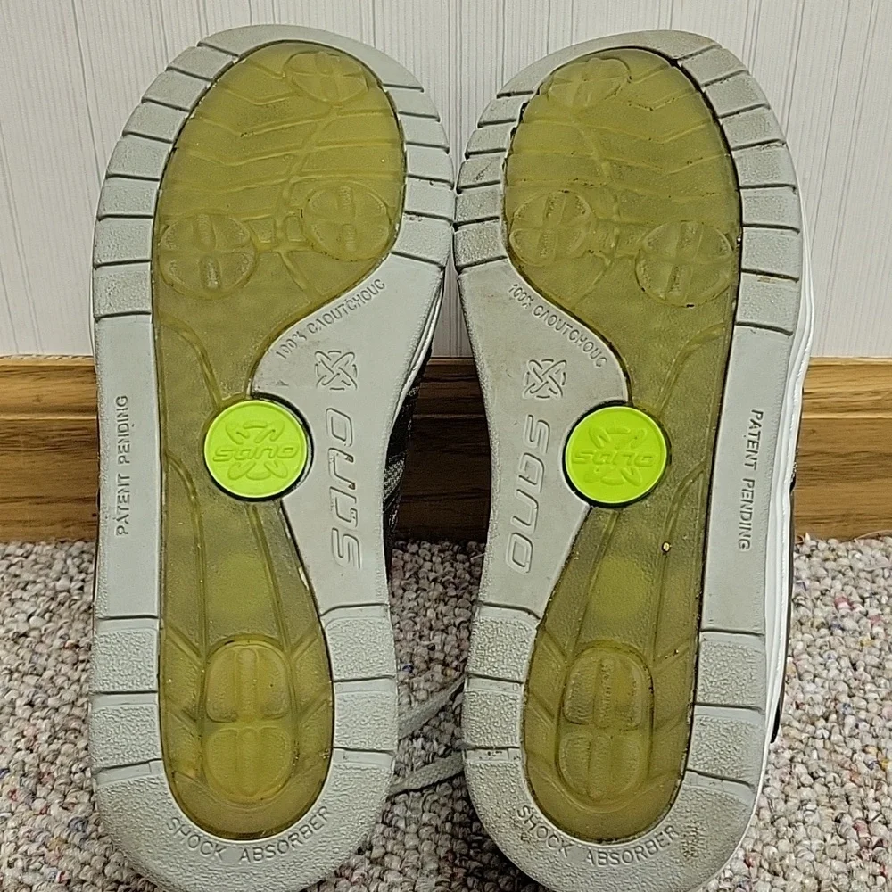 Mephisto Sano Silver Women's Walking Sneakers Sz 6 Leather - Picture 6 of 9